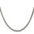 Image of 18" Sterling Silver Antiqued 3.6mm Round Box Chain Necklace