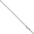 Image of 18" Sterling Silver Rhodium-plated 1.4mm Box Chain Necklace w/2in ext.