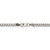 Image of 18" Sterling Silver Rhodium-plated 4.5mm Curb Chain Necklace