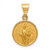 Image of 18K Yellow Gold Saint Jude Medal Pendant