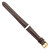 Image of 19mm 7.5" Brown Oil Tanned Leather Gold-tone Buckle Watch Band