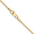 Image of 20" 10K Yellow Gold 1.3mm Box Chain Necklace