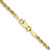 Image of 20" 10K Yellow Gold 2.25mm Diamond-cut Rope Chain Necklace
