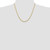 Image of 20" 10K Yellow Gold 2.75mm Diamond-cut Rope Chain Necklace