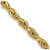 Image of 20" 10K Yellow Gold 2.8mm Semi-Solid Rope Chain Necklace