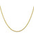 Image of 20" 10K Yellow Gold 2mm Diamond-cut Quadruple Rope Chain Necklace