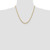 Image of 20" 10K Yellow Gold 3.25mm Diamond-cut Rope Chain Necklace