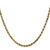 Image of 20" 10K Yellow Gold 3.5mm Diamond-cut Rope Chain Necklace
