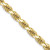 Image of 20" 10K Yellow Gold 3.5mm Diamond-cut Rope Chain Necklace