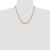 Image of 20" 10K Yellow Gold 3.75mm Diamond-cut Rope Chain Necklace