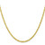 Image of 20" 10K Yellow Gold 3mm Diamond-cut Quadruple Rope Chain Necklace