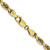 Image of 20" 10K Yellow Gold 4.5mm Diamond-cut Quadruple Rope Chain Necklace