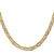 Image of 20" 14K Yellow Gold 5.25mm Concave Anchor Chain Necklace