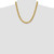 Image of 20" 14K Yellow Gold 8.5mm Flat Beveled Curb Chain Necklace