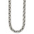 20 inch Stainless Steel 8mm Polished Square Link Chain Necklace