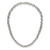 20 inch Stainless Steel 8mm Polished Square Link Chain Necklace