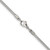 Image of 20" Stainless Steel Polished 2.4mm Snake Chain Necklace