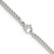 Image of 20" Stainless Steel Polished 2.5mm Franco Chain Necklace
