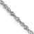 Image of 20" Stainless Steel Polished 3mm Singapore Chain Necklace