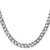 Image of 20" Stainless Steel Polished 7.5mm Curb Chain Necklace