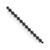 Image of 20" Stainless Steel Polished Black IP-plated 2mm Ball Chain Necklace