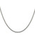Image of 20" Sterling Silver 1.75mm Diamond-cut Round Box Chain Necklace