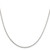Image of 20" Sterling Silver 2mm Beveled Oval Cable Chain Necklace