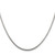 Image of 20" Sterling Silver 2mm Round Snake Chain Necklace