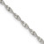 20" Sterling Silver 2mm Twisted Herringbone Chain Necklace