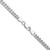 Image of 20" Sterling Silver 4mm Domed w/ Side Diamond-cut Curb Chain Necklace