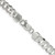 Image of 20" Sterling Silver 6.75mm Concave Beveled Curb Chain Necklace