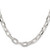 Image of 20" Sterling Silver 7.5mm Diamond-cut Long Link Cable Chain Necklace