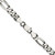 Image of 20" Sterling Silver Antiqued 6.5mm Figaro Chain Necklace