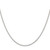 Image of 20" Sterling Silver Rhodium-plated 1.1mm Box Chain Necklace