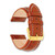 Image of 20mm 7.5" Saddle Oil Tanned Leather Gold-tone Buckle Watch Band