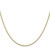 Image of 22" 14K Yellow Gold 1.1mm Box Chain Necklace