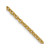 Image of 22" 14K Yellow Gold 1.4mm Forzantine Cable Chain Necklace