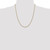 Image of 22" 14K Yellow Gold 1.5mm Semi-Solid Round Box Chain Necklace