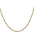 Image of 22" 14K Yellow Gold 1.8mm Flat Figaro Chain Necklace
