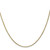 Image of 22" 14K Yellow Gold 1mm Box Chain Necklace