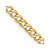 Image of 22" 14K Yellow Gold 2.85mm Semi-Solid Curb Chain Necklace
