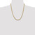 Image of 22" 14K Yellow Gold 4.75mm Semi-Solid Anchor Chain Necklace