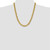 Image of 22" 14K Yellow Gold 8.5mm Flat Beveled Curb Chain Necklace