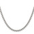 Image of 22" Stainless Steel Polished 3.9mm Rounded Box Chain Necklace