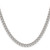 Image of 22" Stainless Steel Polished 5.3mm Round Curb Chain Necklace