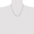 22 inch Stainless Steel Polished 5mm Anchor Chain Necklace