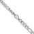 Image of 22" Stainless Steel Polished 6.3mm Figaro Chain Necklace