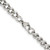 Image of 22" Stainless Steel Polished 7.5mm Curb Chain Necklace