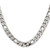 Image of 22" Stainless Steel Polished 8.75mm Figaro Chain Necklace