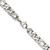 Image of 22" Stainless Steel Polished 8.75mm Figaro Chain Necklace